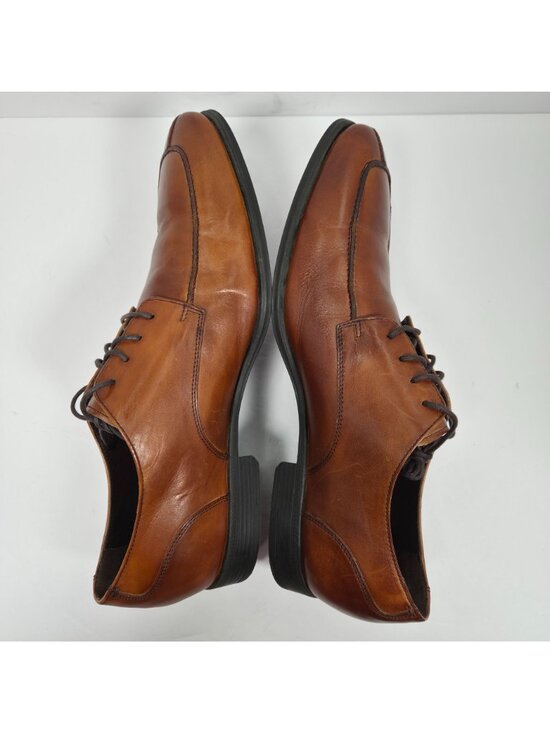 Cole Haan X Air Men\'s Brown Split Toe Oxford Leather Shoes C09161 US Size 12M main image 4